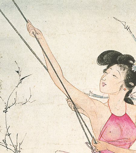 平潭-胡也佛的仕女画和最知名的金瓶梅秘戏图